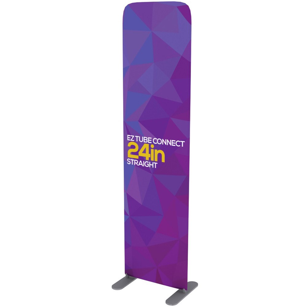 2ft EZ Tube Connect Non Backlit Single Frame — Double Sided Graphic Package